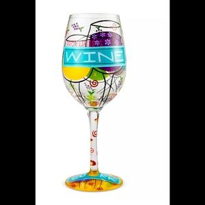 “Sometimes I Wine” Artisan Blown Glass